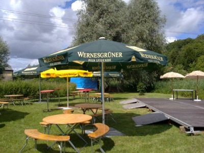 Sonnenschirm "Wernesgrüner"