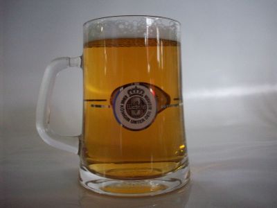 Bierseidel 0,5 l "Warsteiner"